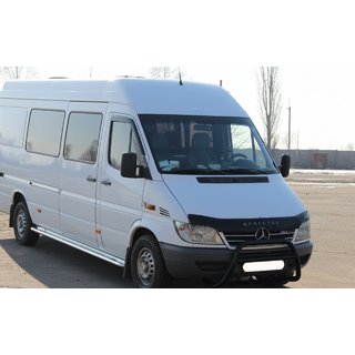Přední ochranný rám (bullbar) WT003 Black (nerez) Mercedes Sprinter W901/902/903/904/905 1995–2006 fotografie 4