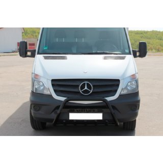Přední ochranný rám WT004 (černý) Mercedes Sprinter W906 2006–2018 fotografie 2