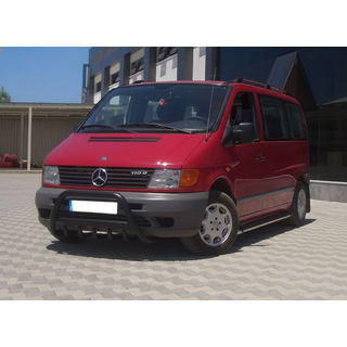 Přední ochranný rám (bullbar) WT003 Black (nerez) fotografie 4