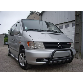 Přední ochranný rám (bullbar) WT003 Black (nerez) fotografie 1