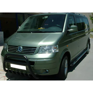 Přední ochranný rám (bullbar) WT003 Black (nerez) fotografie 3