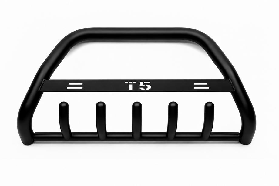 Volkswagen T5 2010–2015 Přední ochranný rám WT004 Black (nerez) Image