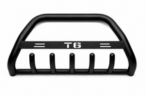Volkswagen T6 2015–2024 Přední ochranný rám WT004 Black (nerez) fotografie 1