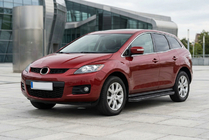 Mazda CX-7 2006–2012 Boční prahy Bosphorus Black (2 ks, hliník) fotografie 1