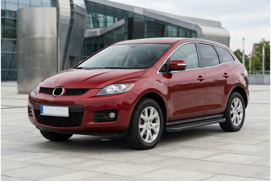 Mazda CX-7 2006–2012 Boční prahy Bosphorus Black (2 ks, hliník) Image