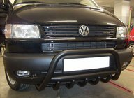 Volkswagen T4 Transporter 1990–2003 Přední ochranný rám (bullbar) WT003 Black (nerez) fotografie 7