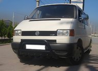 Volkswagen T4 Transporter 1990–2003 Přední ochranný rám (bullbar) WT003 Black (nerez) fotografie 1