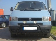 Volkswagen T4 Transporter 1990–2003 Přední ochranný rám (bullbar) WT003 Black (nerez) fotografie 6