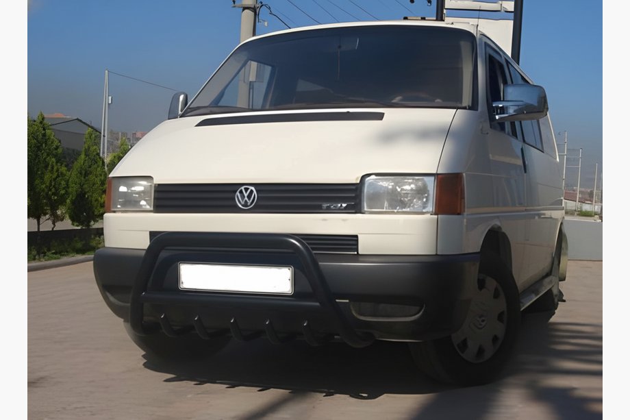 Volkswagen T4 Transporter 1990–2003 Přední ochranný rám (bullbar) WT003 Black (nerez) Image