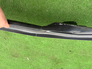 BMW řada 5 E60/E61 2003–2010 Zlevněný přední lip spoiler DPT (s finy, pro M5 Hamann, černý lesk) fotografie 3