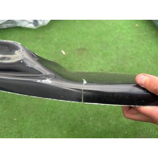Zlevněný přední lip spoiler DPT (s finy, pro M5 Hamann, černý lesk) BMW řada 5 E60/E61 2003–2010 fotografie 4