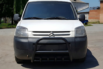 Citroen Berlingo 1996–2008 Přední ochranný rám WT003 Black (nerez) fotografie 5