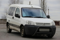 Citroen Berlingo 1996–2008 Přední ochranný rám WT003 Black (nerez) fotografie 1