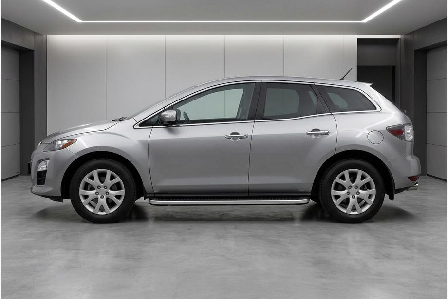Mazda CX-7 2006–2012 Boční prahy Tayga Grey (2 ks, hliník) Image