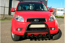 Daihatsu Terios 2006–2017 Přední ochranný rám WT003 Black (nerez) fotografie 1