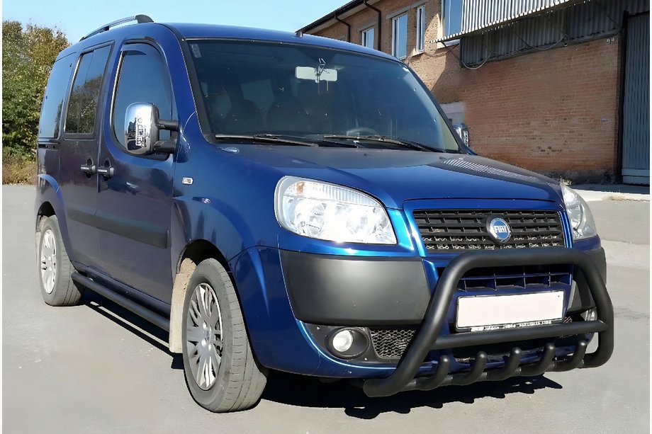 Fiat Doblo I 2001–2005 Přední ochranný rám (bullbar) WT003 Black (černý) Image