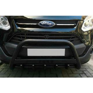 Přední ochranný rám WT004 Black (nerez) Ford Custom 2013–2022 fotografie 1