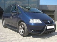 Ford Galaxy 1995–2006 Přední ochranný rám WT003 Black (nerez) fotografie 2