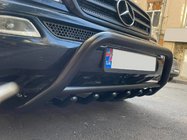 Mercedes ML W163 1997–2005 Přední ochranný rám (bullbar) WT003 Black (nerez) fotografie 5