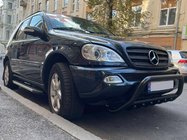 Mercedes ML W163 1997–2005 Přední ochranný rám (bullbar) WT003 Black (nerez) fotografie 3