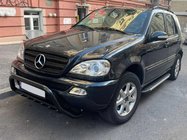 Mercedes ML W163 1997–2005 Přední ochranný rám (bullbar) WT003 Black (nerez) fotografie 1