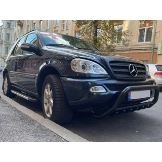 Přední ochranný rám (bullbar) WT003 Black (nerez) fotografie 3