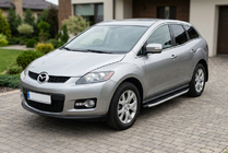 Mazda CX-7 2006–2012 Boční prahy Fullmond (2 ks, hliníkové) fotografie 1