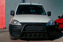 Opel Combo 2002–2012 Přední ochranný rám WT003 Black (nerez) fotografie 1