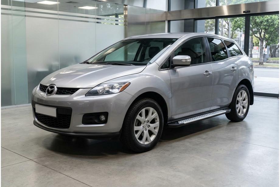 Mazda CX-7 2006–2012 Boční nášlapy Allmond Grey (2 ks, hliník) Image