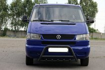 Volkswagen T4 Caravelle/Multivan 1990–2003 Přední ochranný rám WT003 Black (nerez) fotografie 5