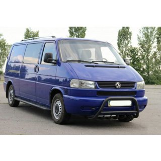 Přední ochranný rám WT003 Black (nerez) Volkswagen T4 Caravelle/Multivan 1990–2003 fotografie 4