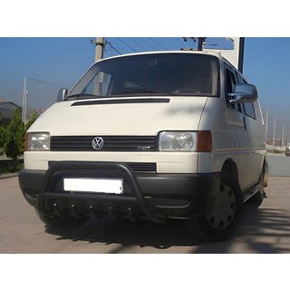 Přední ochranný rám WT003 Black (nerez) Volkswagen T4 Caravelle/Multivan 1990–2003 fotografie 2