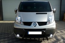 Opel Vivaro 2001–2015 Přední ochranný rám (bullbar) WT003 Black (nerez) fotografie 4