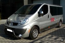 Opel Vivaro 2001–2015 Přední ochranný rám (bullbar) WT003 Black (nerez) fotografie 2