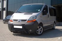 Opel Vivaro 2001–2015 Přední ochranný rám (bullbar) WT003 Black (nerez) fotografie 3