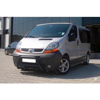 Přední ochranný rám (bullbar) WT003 Black (nerez) Opel Vivaro 2001–2015 fotografie 3