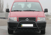 Citroen Jumpy 1996–2007 Přední ochranný rám WT003 Black (nerez) fotografie 3