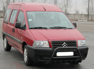 Citroen Jumpy 1996–2007 Přední ochranný rám WT003 Black (nerez) fotografie 4