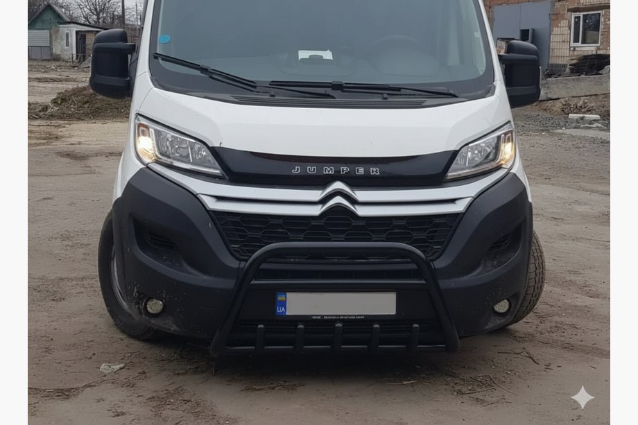 Opel Movano 2021– Přední ochranný rám WT003 Black (nerez) Image