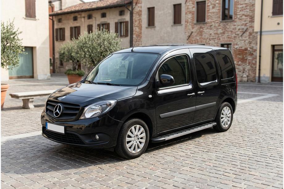 Mercedes Citan 2013–2021 Boční nášlapy Duru (2 ks, hliník) Image