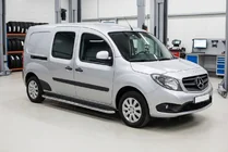 Mercedes Citan 2013–2021 Boční nášlapy Maydos V1 (2 ks, hliník / nerez) fotografie 1