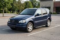 Mercedes ML W163 1997–2005 Boční prahy RedLine V1 (2 ks, hliník) fotografie 1