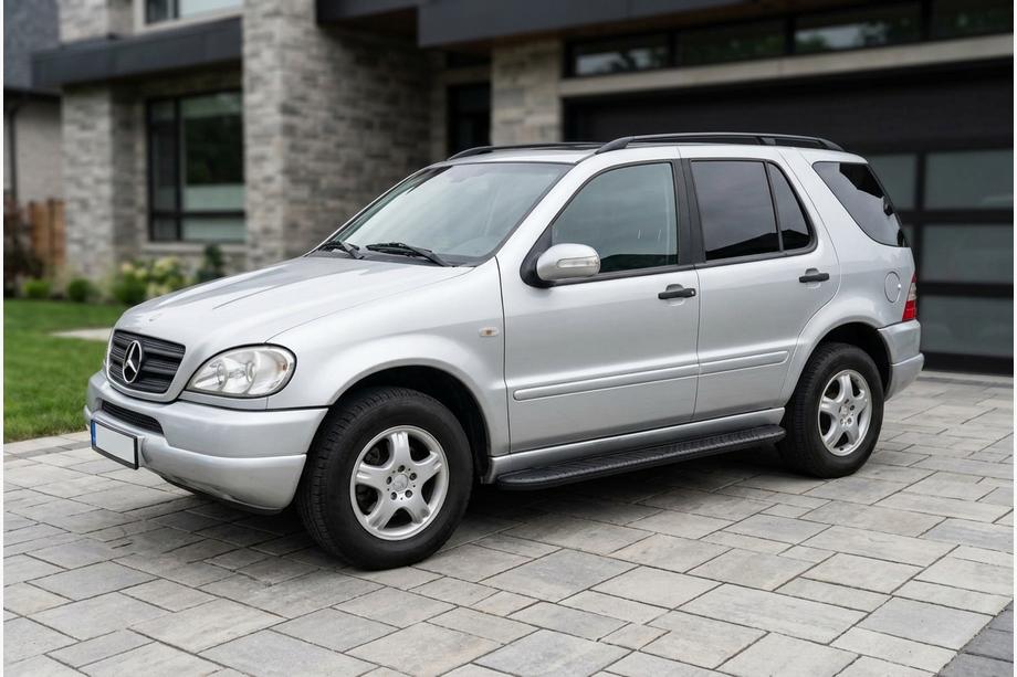 Mercedes ML W163 1997–2005 Boční prahy Bosphorus Black (2 ks, hliník) Image