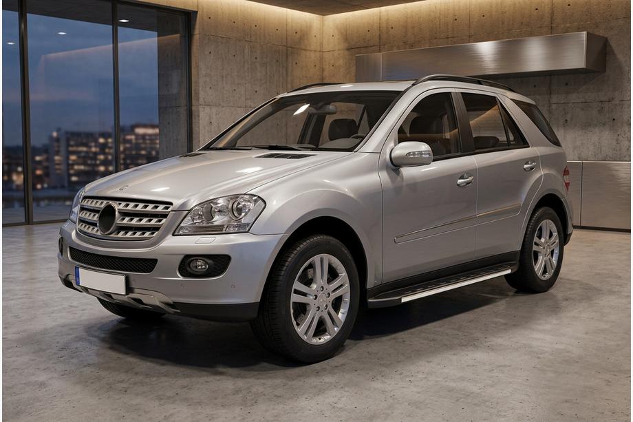 Mercedes ML W164 2005–2011 Boční nášlapy Duru (2 ks, hliník) Image