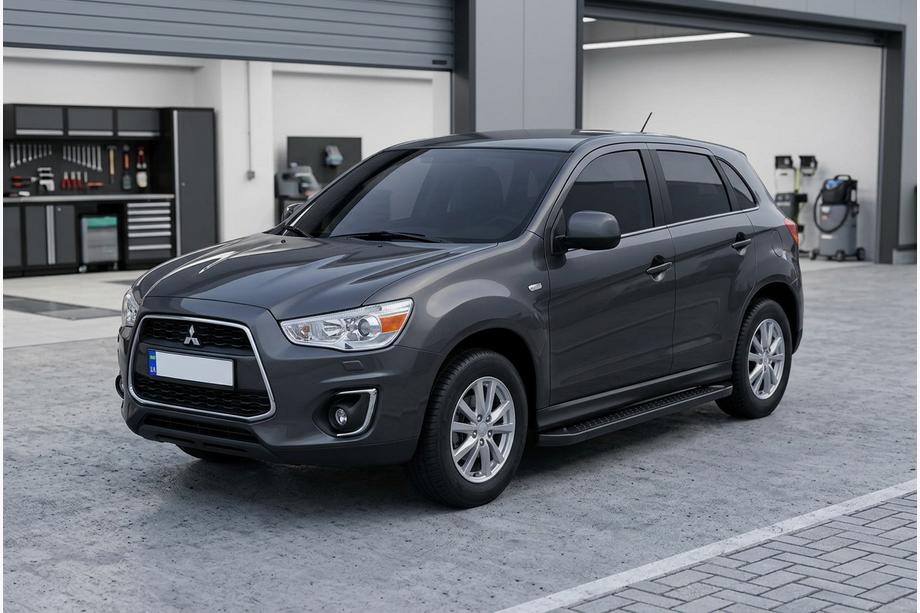 Mitsubishi ASX 2010–2023 Boční prahy Allmond Black (2 ks, hliník) Image