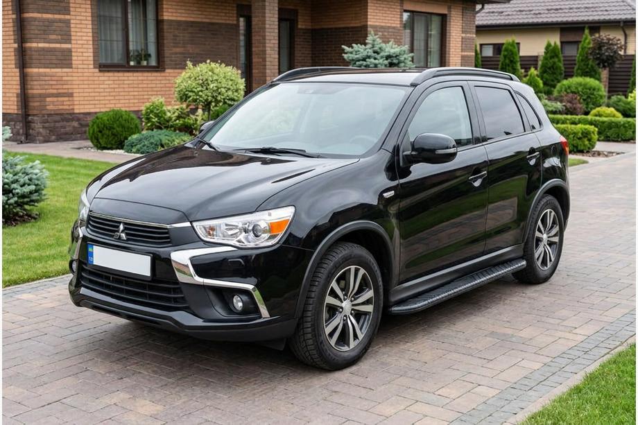 Mitsubishi ASX 2010–2023 Boční prahy Bosphorus Black (2 ks, hliník) Image
