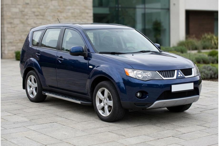 Mitsubishi Outlander 2006–2012 Boční nášlapy Duru (2 ks, hliník) Image