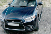 Mitsubishi Outlander 2006–2012 Boční prahy Tayga Grey (2 ks, hliník) fotografie 4