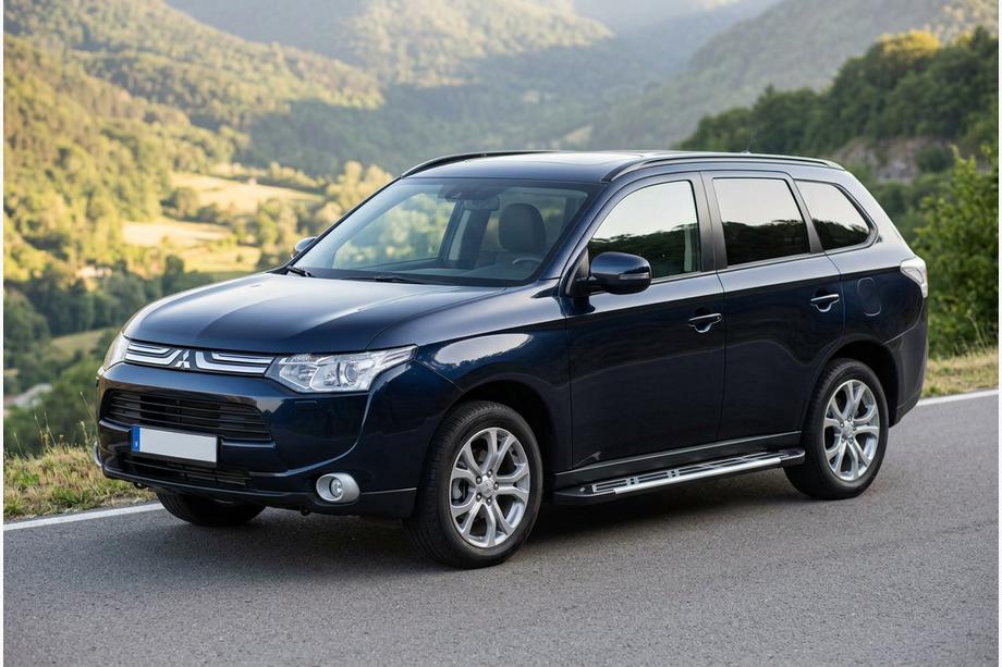 Mitsubishi Outlander 2012–2021 Boční nášlapy Sunrise (2 ks, hliník) Image