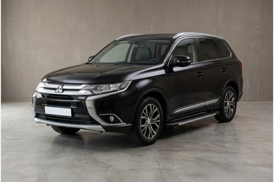 Mitsubishi Outlander 2012–2021 Boční nášlapy Duru (2 ks, hliník) Image